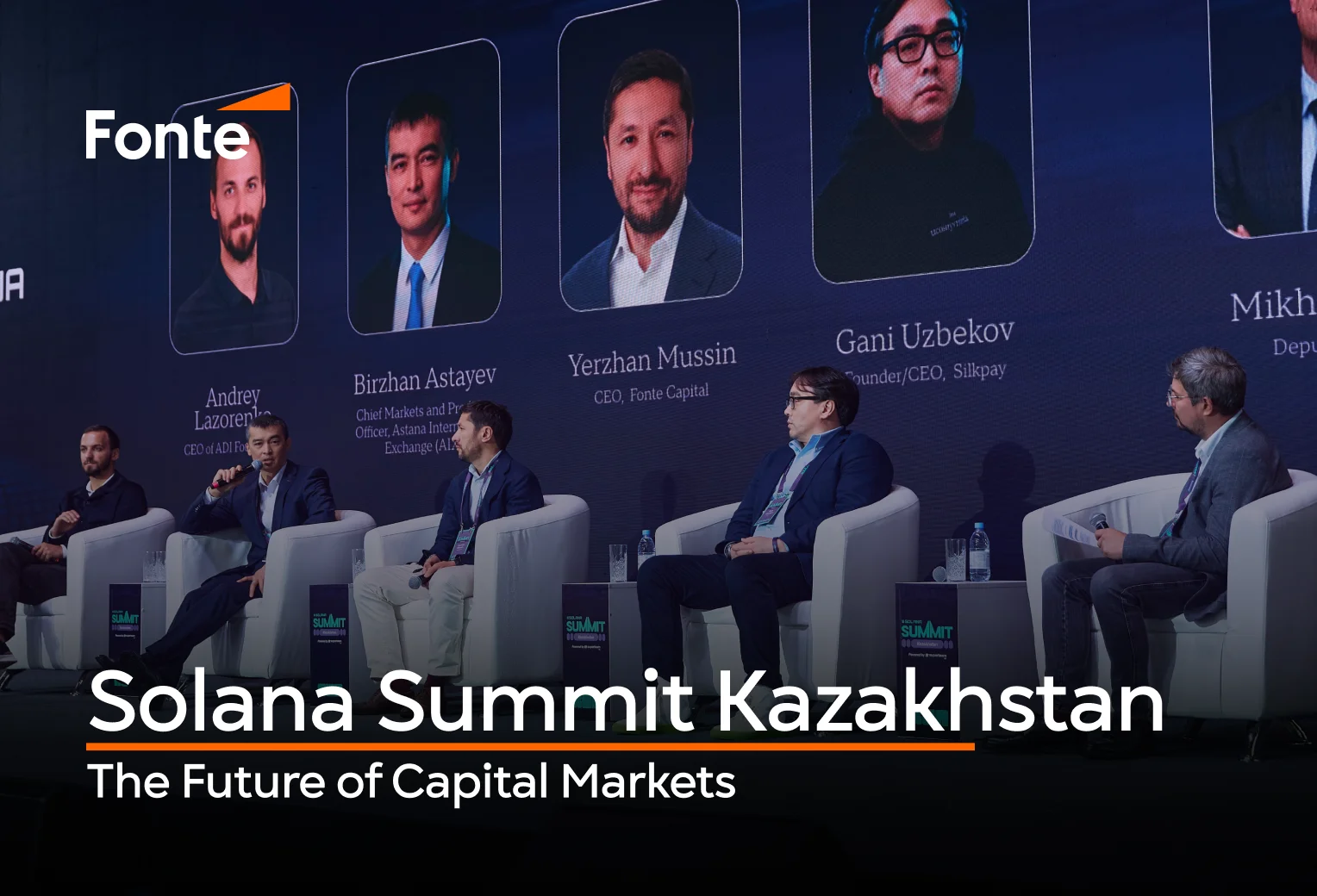 Fonte Capital at Solana Summit Kazakhstan 2026