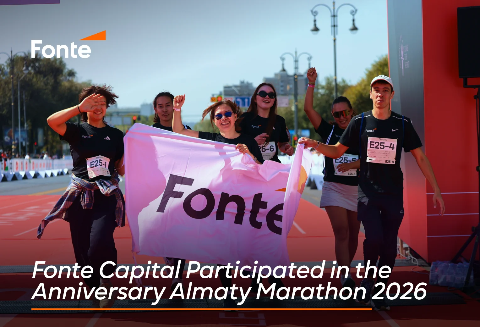 Fonte Capital Participated in the Anniversary Almaty Marathon 2026