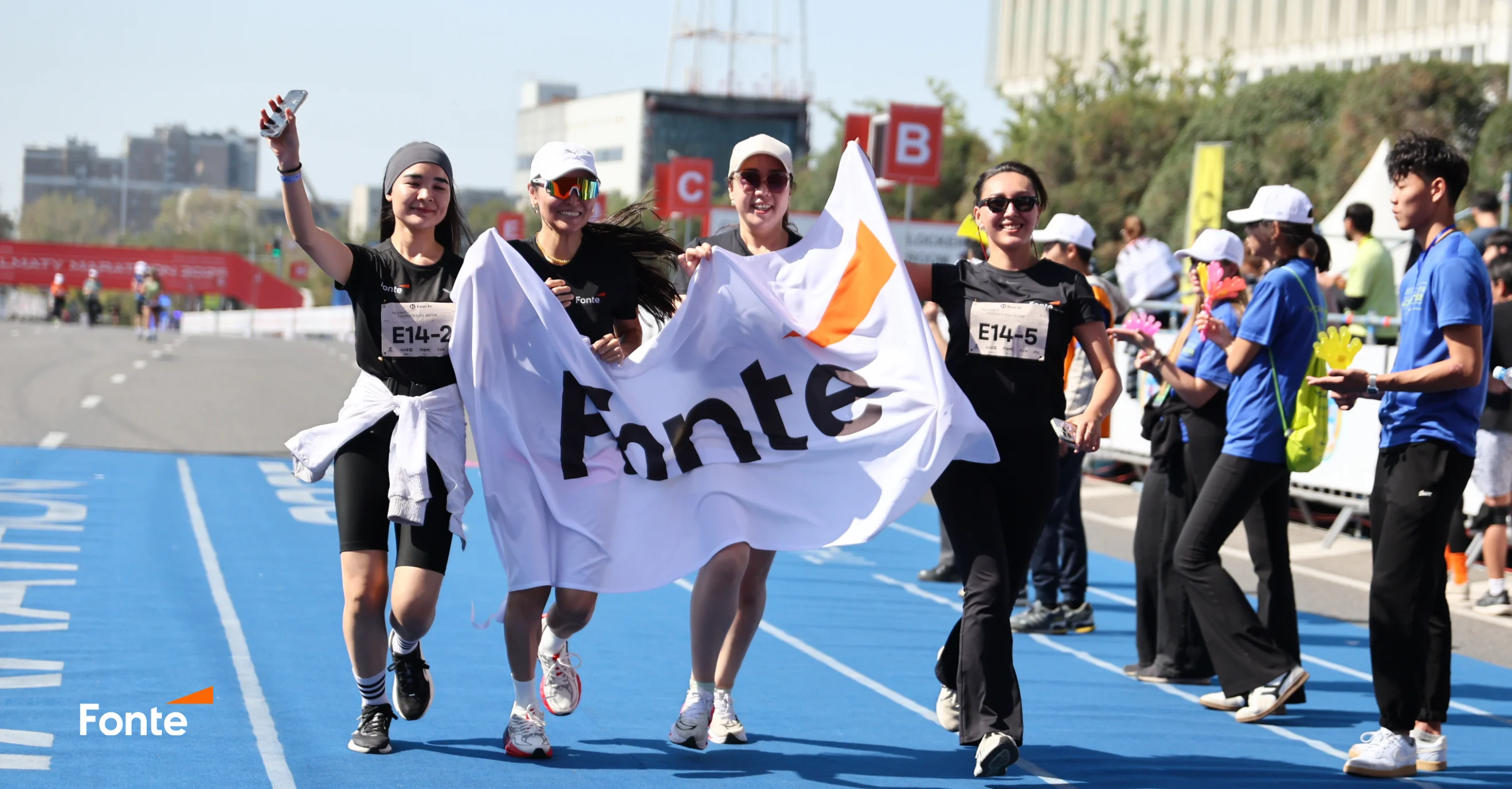 Fonte Capital Ltd participated in one of the largest sporting events of the year - Almaty Marathon 2025