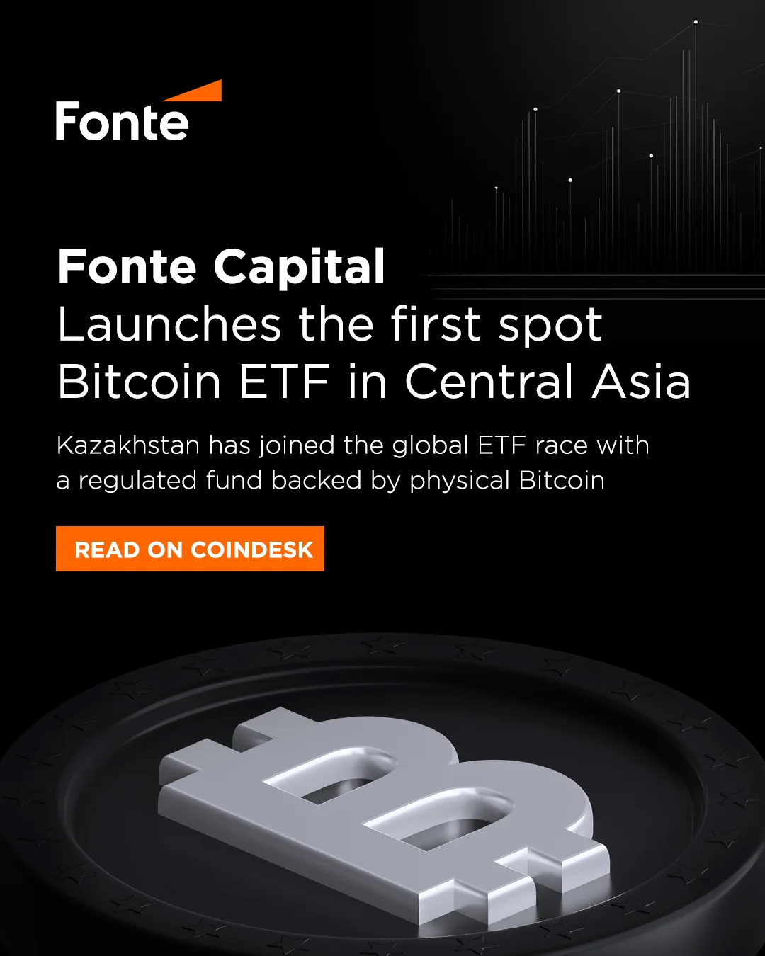 Fonte Capital Launches the first spot Bitcoin ETF in Central Asia