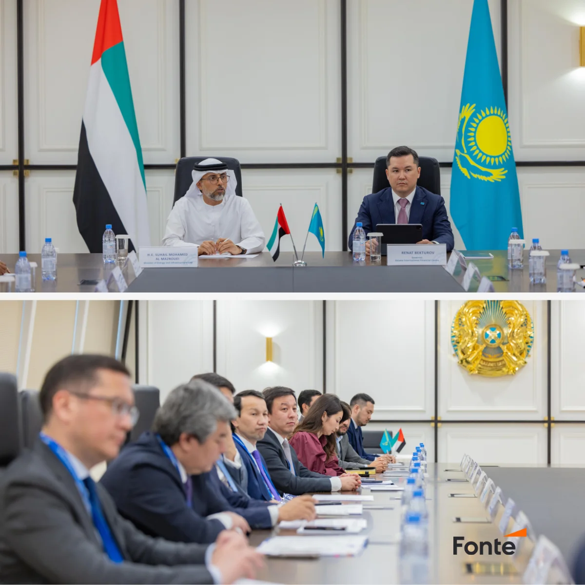Fonte Capital Ltd participated in a Roundtable with the UAE Minister of Energy and Infrastructure
