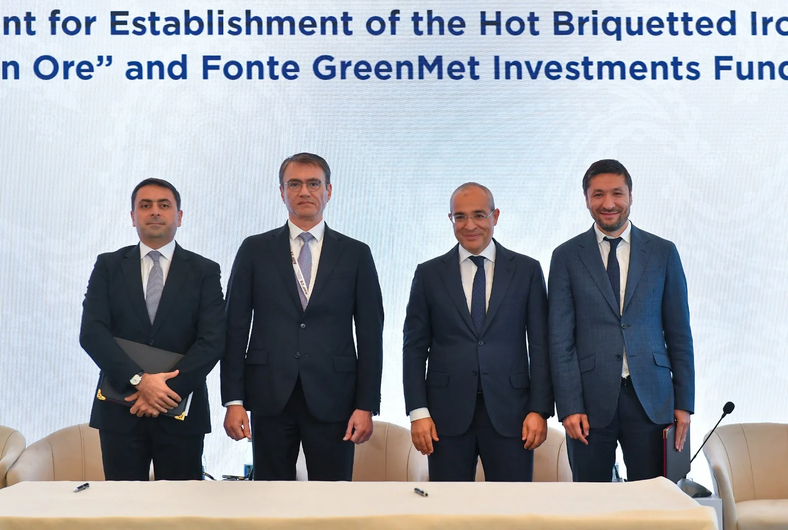 Fonte Capital Ltd signed an agreement with Dashkasan Iron Ore LLC on the establishment of a joint venture